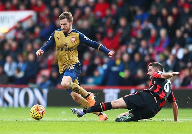 Ramsey đã chơi cực kỳ nổi bật trong trận thắng của Arsenal vừa qua. Ảnh: Internet.