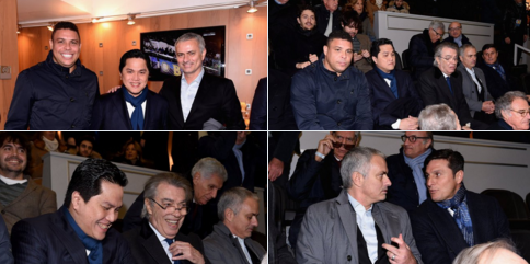 Ro béo lặn lội về Italia gặp mặt Jose Mourinho