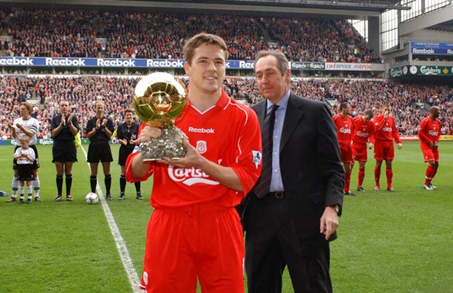 Michael Owen có những năm tháng đẹp nhất sự nghiệp tại Liverpool. Ảnh: Internet.