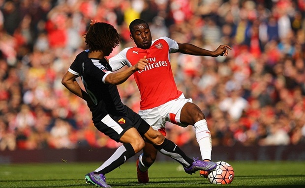 Được thi đấu trên sân nhà Emirates, Arsenal cũng tung ra đội hình mạnh nhất với tham vọng đi tiếp bảo vệ ngôi vương. Ảnh: Internet.