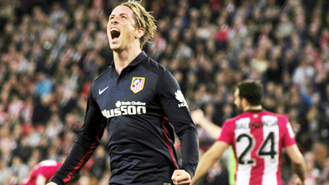 Torres lại ghi bàn cho Atletico Madrid. Ảnh: Internet.