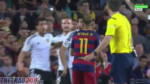 Neymar bị phát hiện quát mắng đồng đội