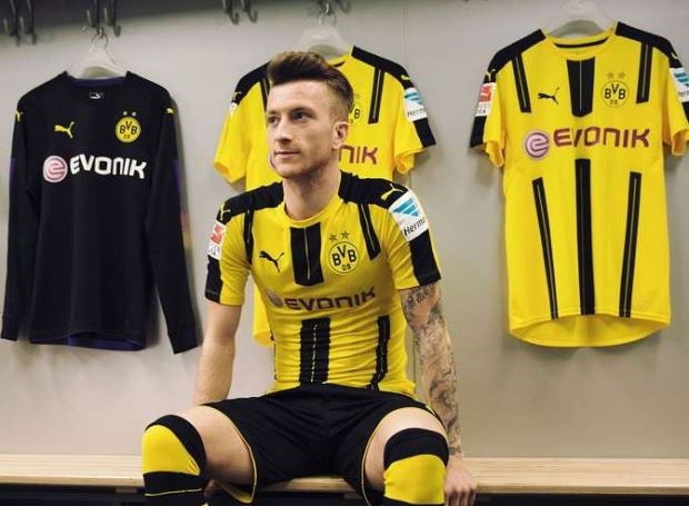 Áo đấu mùa mới của Dortmund. Ảnh: Internet.