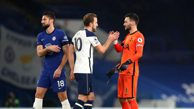 Các cầu thủ Tottenham có thể hài lòng với 1 điểm mang về sau khi rời SVĐ Stamford Bridge.