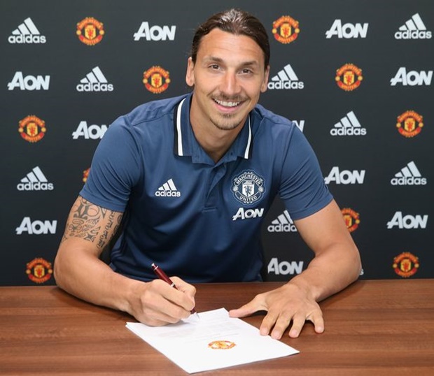 Những hình ảnh đầu tiên của Zlatan Ibrahimovic tại M.U
