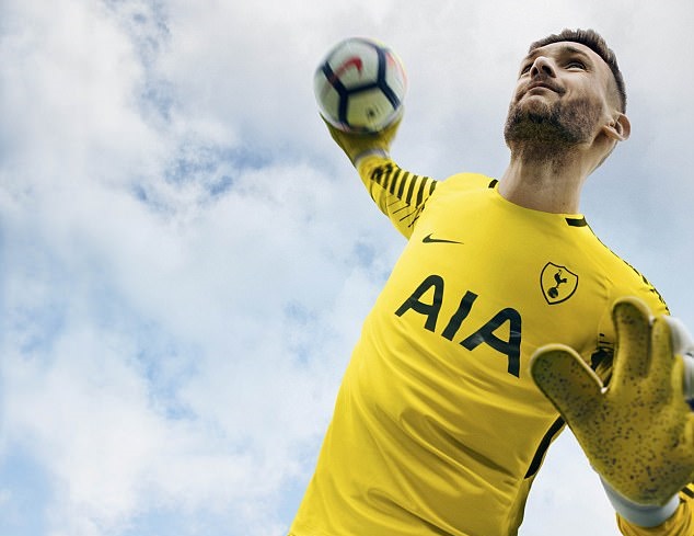Tottenham tung mẫu áo mùa 2017/18 cực nhất bên 'người tình mới' - Bóng Đá