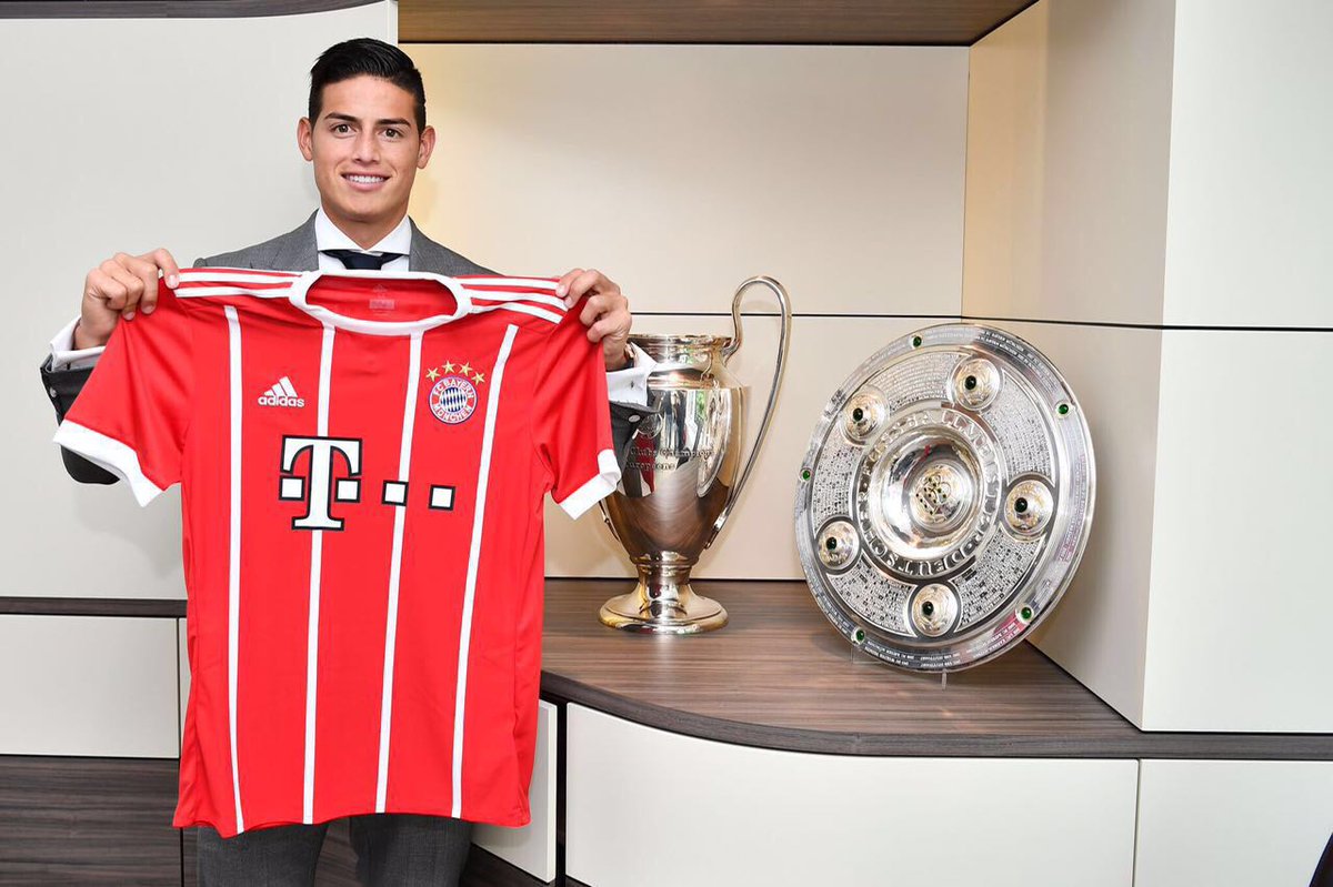 James Rodriguez lập kỷ lục bán áo ngày ra mắt Bayern Munich - Bóng Đá