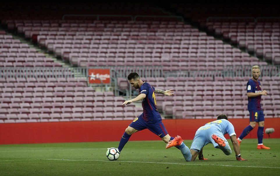 Vì sao Messi và đồng đội chơi trên sân Camp Nou không một bóng người? - Bóng Đá