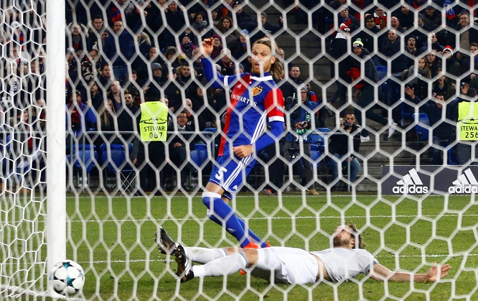 Mourinho méo mặt chứng kiến M.U khóc hận trước Basel - Bóng Đá