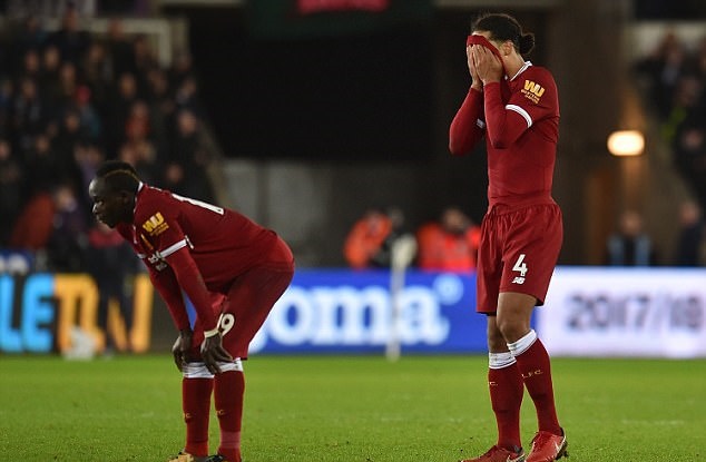 Liverpool thất thần trở lại Merseyside sau cú sốc Swansea - Bóng Đá