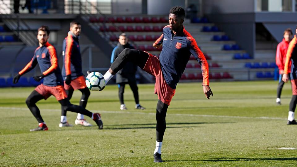 Dembele trở lại đội hình Barca trận gặp Getafe - Bóng Đá