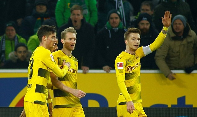 Reus ghi bàn, Dortmund tiếp tục bay cao ở Bundesliga - Bóng Đá
