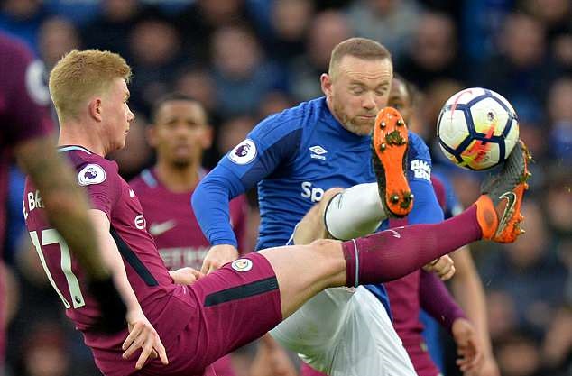 Rooney thẫn thờ nhìn Everton bị Man City hành hạ - Bóng Đá