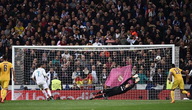 Ronaldo ôm ấp, an ủi Buffon sau thẻ đỏ - Bóng Đá