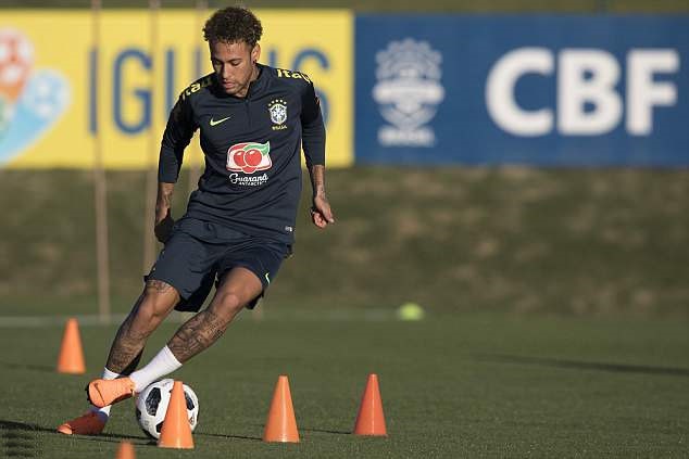 Chùm ảnh: Tinh thần lên cao, Neymar sẵn sàng cho World Cup - Bóng Đá
