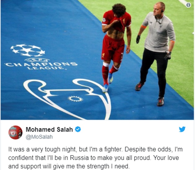 NÓNG: Salah lần đầu lên tiếng, làm rõ chấn thương và cơ hội dự World Cup - Bóng Đá