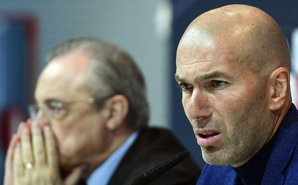 'Real Madrid sốc vì Zinedine Zidane' - Bóng Đá