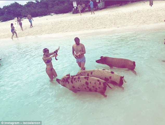 Costa chơi dơ, trong khi Isco tắm biển với những chú... lợn - Bóng Đá