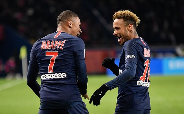 Song sát Neymar-Mabppe nổ súng, PSG lập kỷ lục không tưởng - Bóng Đá