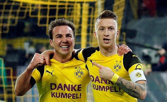 Sancho, Reus giúp Dortmund thiết lập lại khoảng cách 9 điểm - Bóng Đá