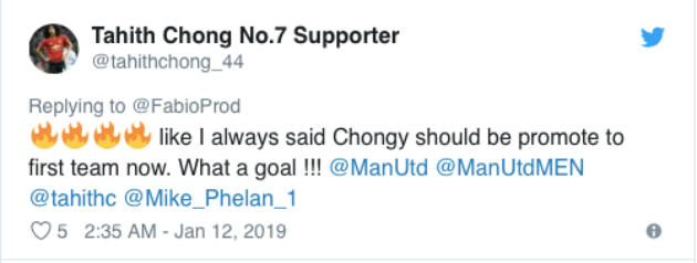 Khoác áo số 7, Tahith Chong lập siêu phẩm đá phạt cho U23 Man Utd - Bóng Đá