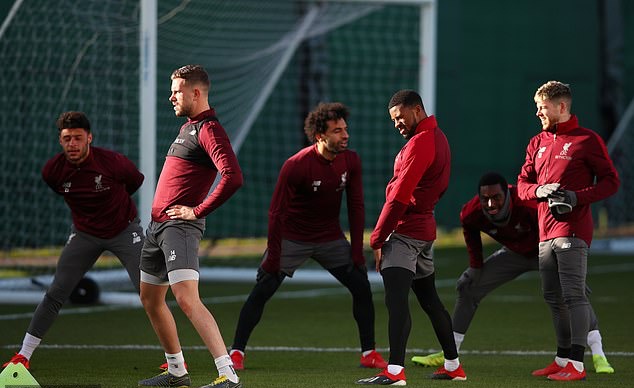 Liverpool tập luyện trong nỗi lo trước trận chiến Bayern Munich - Bóng Đá