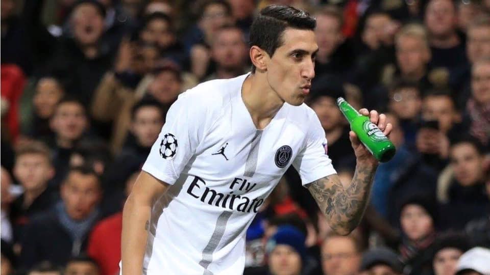 Di Maria và 2 tấm ảnh khác biệt lượt đi và về - Bóng Đá