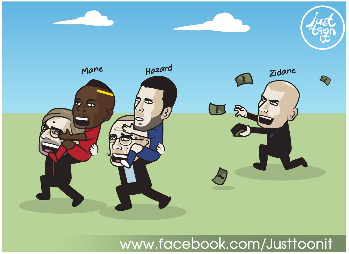 Biếm họa: Arsenal ngã, 3 kẻ vui; M.U đón ác mộng - Bóng Đá