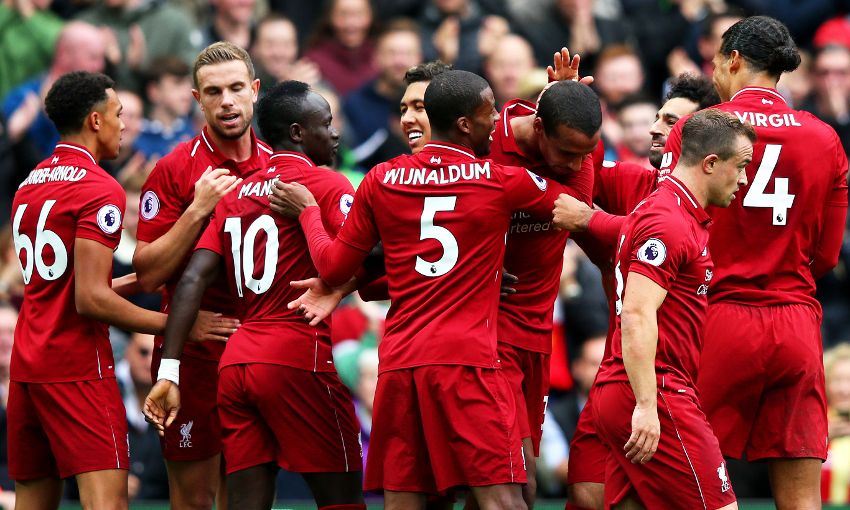 Liverpool đã san lấp kỷ lục đỉnh nhất của Man Utd ở Premier League - Bóng Đá