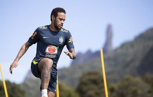 Ảnh tập Neymar Brazil - Bóng Đá