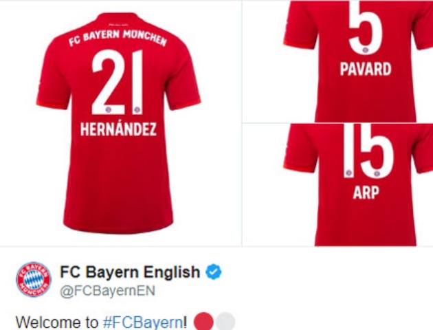 CHÍNH THỨC! Bayern Munich một lúc công bố 3 tân binh - Bóng Đá