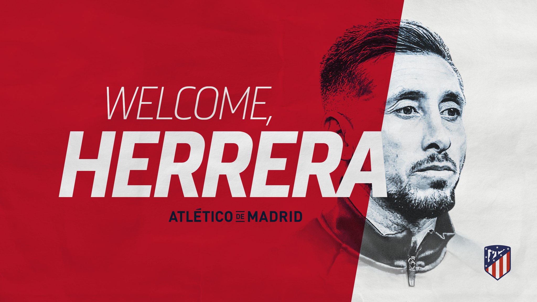 Atletico Agreement with Herrera for the midfielder to become a new Red & White player - Bóng Đá