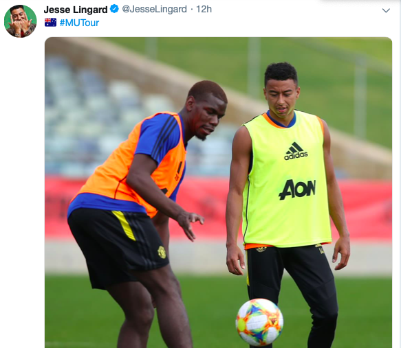 The truth behind Paul Pogba & Jesse Lingard’s ‘bust-up’ in Manchester United tour video - Bóng Đá