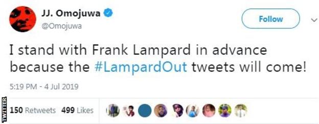Frank Lampard: Do Chelsea fans really want #LampardOut after pre-season game? - Bóng Đá