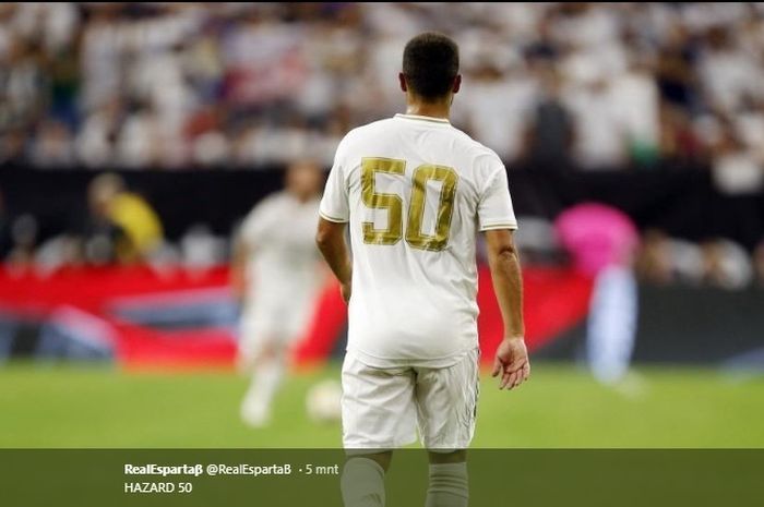 Bạn biết lý do Eden Hazard khoác số áo cực lạ ra mắt Real Madrid chưa? - Bóng Đá