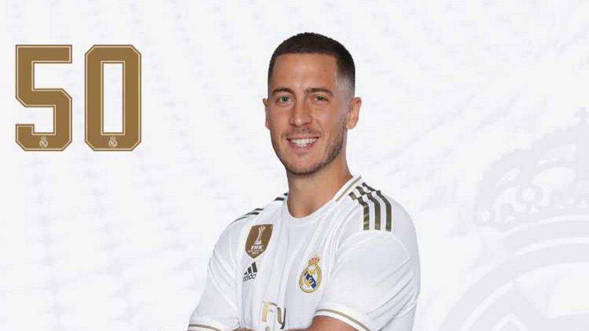 Bạn biết lý do Eden Hazard khoác số áo cực lạ ra mắt Real Madrid chưa? - Bóng Đá