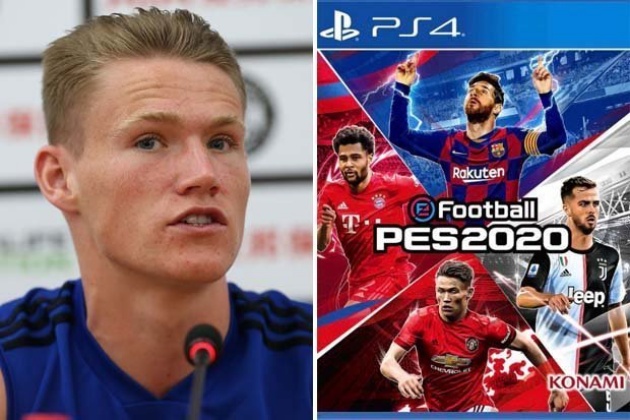 Man Utd fans bewildered as Scott McTominay appears on PES 2020 cover with Lionel Messi - Bóng Đá