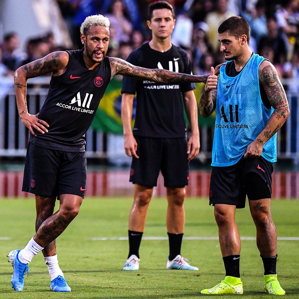 neymar back in training - Bóng Đá