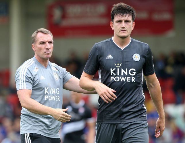 Brendan Rodgers denies rumours that Manchester United are close to signing Harry Maguire - Bóng Đá