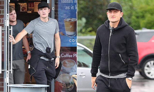 Manchester United's £80m signing Harry Maguire nips into Costa Coffee with his brother - Bóng Đá
