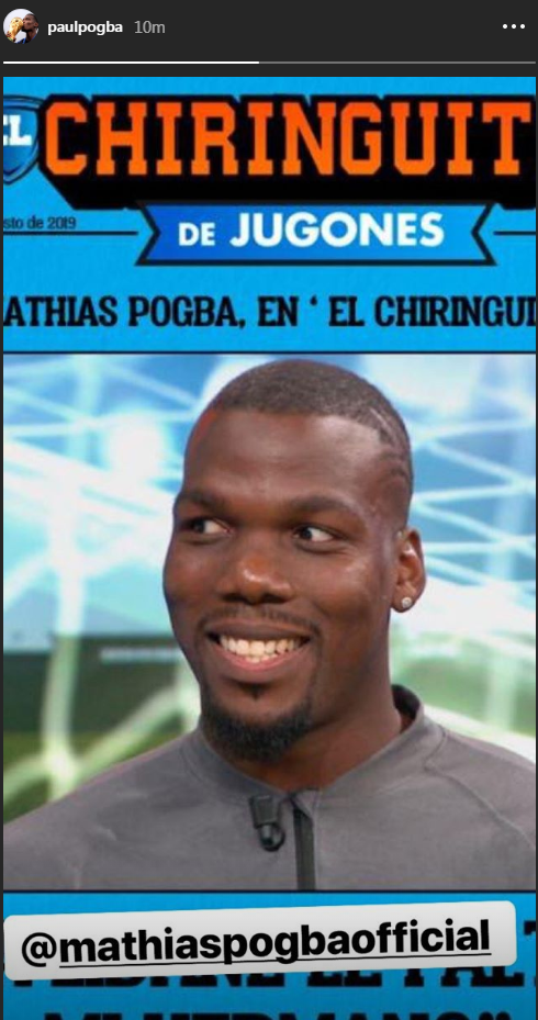 Paul Pogba posts cryptic response to his brother’s Real Madrid comments - Bóng Đá