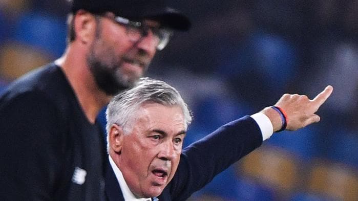 Carlo Ancelotti reveals what he told Jurgen Klopp after Liverpool’s Champions League defeat to Napoli - Bóng Đá