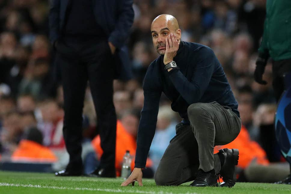 Pep Guardiola locked himself in his office after drawing with Everton in worst moment of his time in charge of Manchester City - Bóng Đá