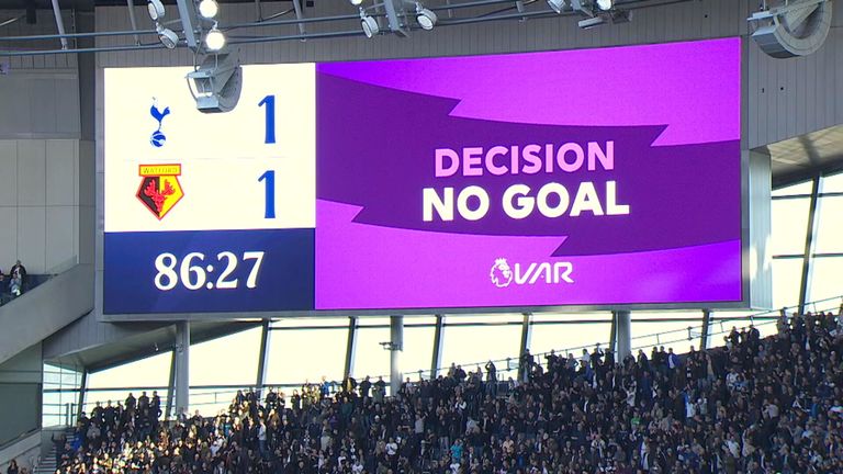 Hawk-Eye-Innovations apologise following VAR screen error in Tottenham draw - Bóng Đá