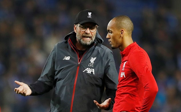 After a slow start and many doubters, undefeated Fabinho is the 'lighthouse' looking to lead Jurgen Klopp's side to greatness - Bóng Đá