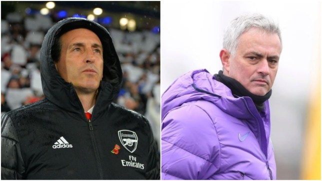 Arsenal manager Unai Emery reacts to Jose Mourinho replacing Mauricio Pochettino at Tottenham - Bóng Đá