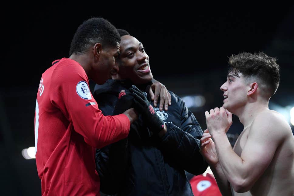 Pep Guardiola: Marcus Rashford, Anthony Martial, Dan James speed 'not possible to control' in Manchester derby - Bóng Đá
