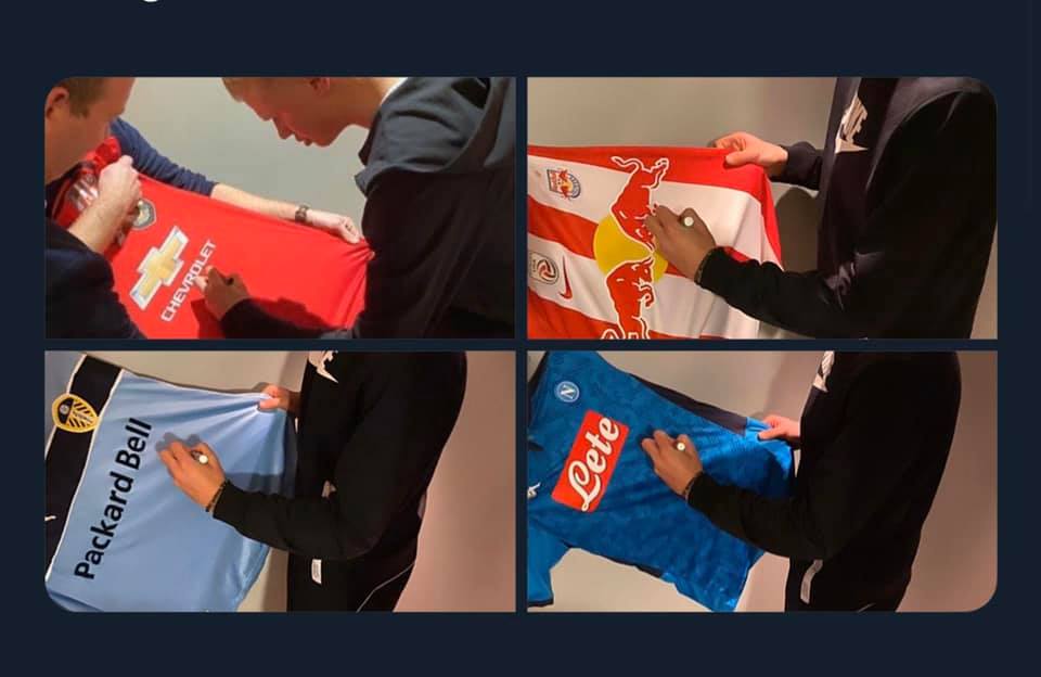 Explanation from Norway over why Haaland signed Manchester United shirt - Bóng Đá