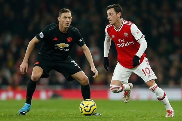Mesut Ozil running stats for Arsenal against Man Utd put an end to lazy debate - Bóng Đá