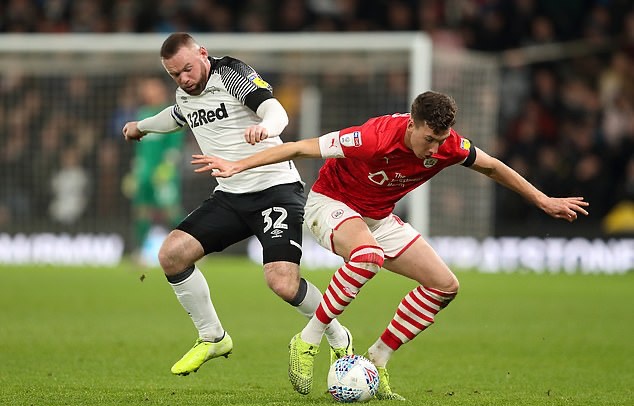 Wayne Rooney provides assist during debut as Derby County beat Barnsley - Bóng Đá